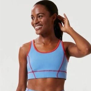 Tuckernuck Blue Sports Bra Top Flex Size XXL Womens Exercise